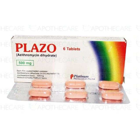 Plazo Tablets 500Mg