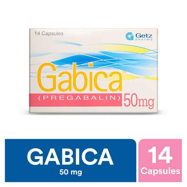 Gabica Capsules 50Mg