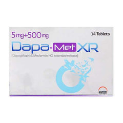 Dapa-Met Xr 5Mg+500Mg 14S