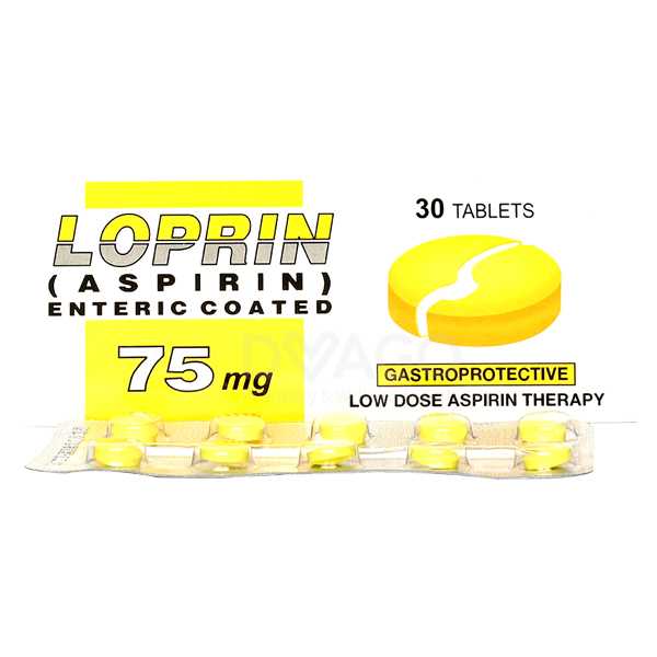 Loprin Tablets 75Mg