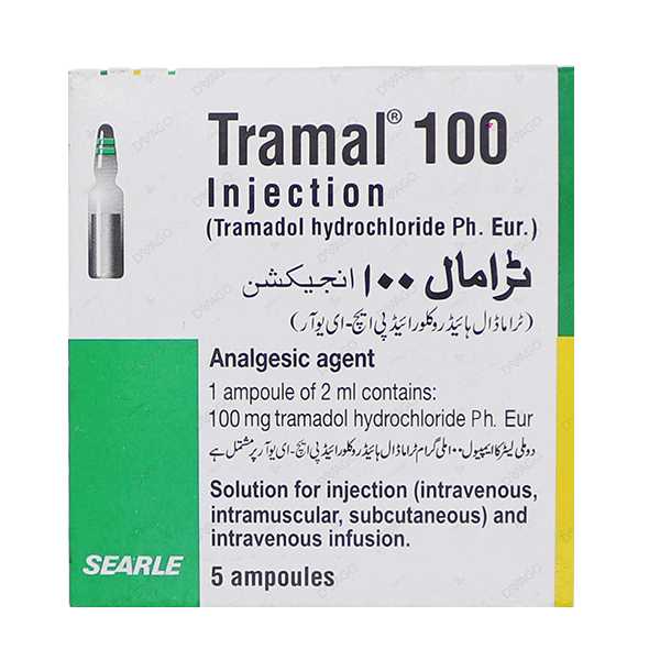 Tramal 100 Injection 100Mg