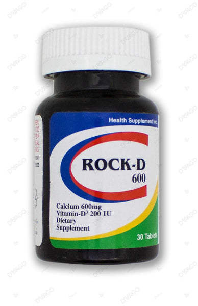 Rock D 600 Tablets 30S