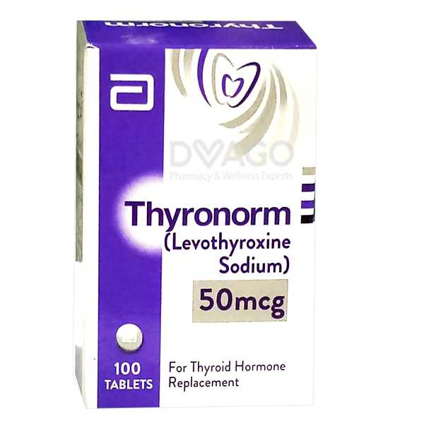 Thyronorm Tablets 50Mcg