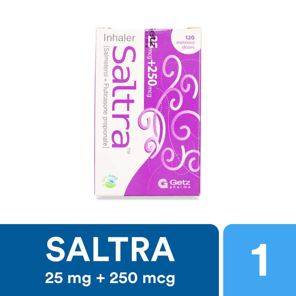 Saltra Hfa 25+250 Mcg Inhaler