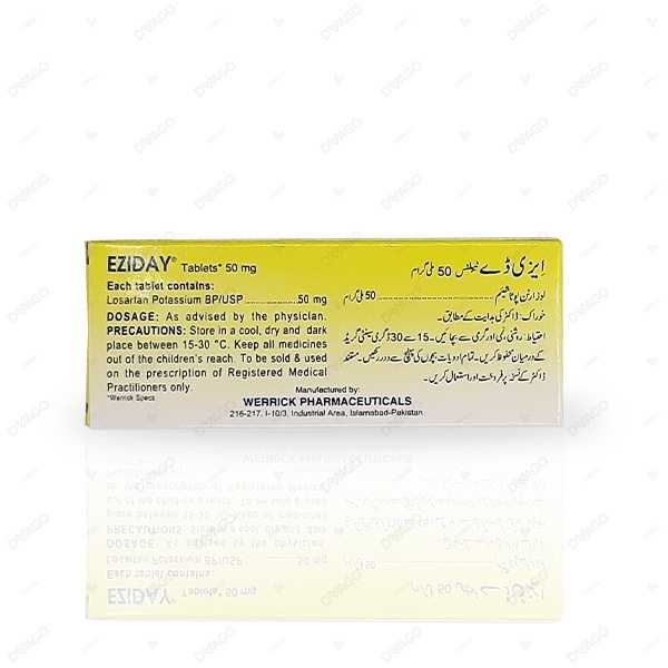 Eziday Tablets 50Mg