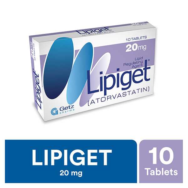 Lipiget Tablets 20Mg