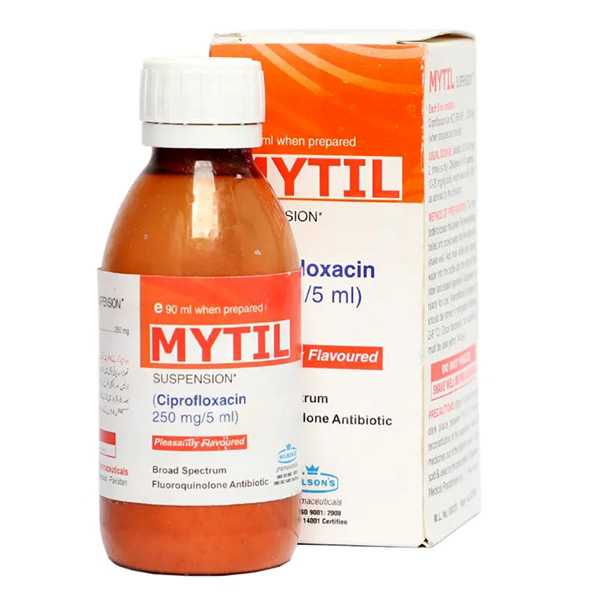 Mytil 90Ml Suspension 250Mg/5Ml