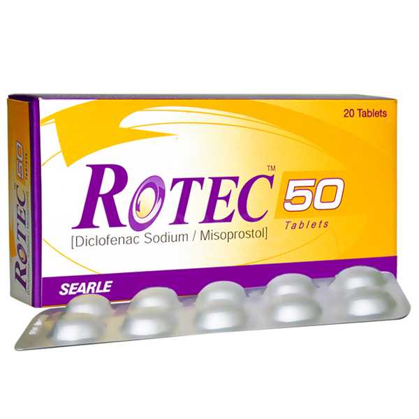 Rotec Tablets 50Mg
