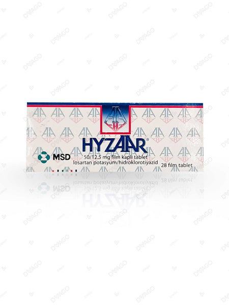 Hyzaar Tablets 50/12.5Mg