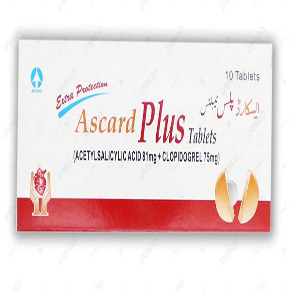 Ascard Plus Tablets 75/75Mg