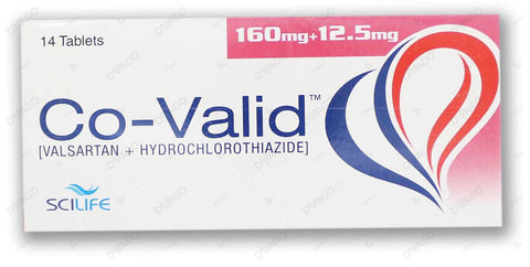 Co-Valid Tablets 160/12.5 Mg