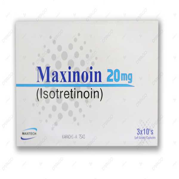 Maxinoin Capsules 20Mg