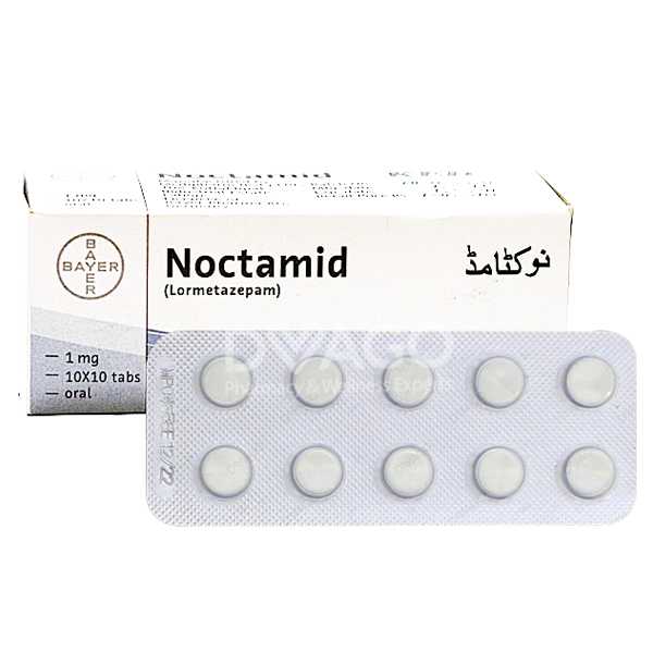 Noctamid Tablets 1Mg