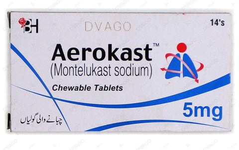 Aerokast Tablets 5Mg