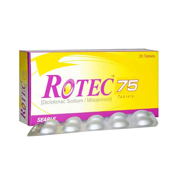 Rotec Tablets 75Mg