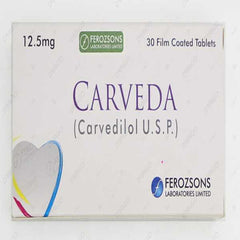 Carveda Tablets 12.5Mg