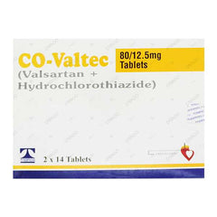 Co-Valtec Tablets 80/12.5Mg