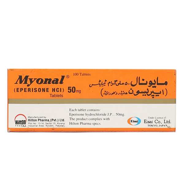 Myonal Tablets 50Mg