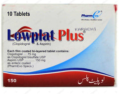 Lowplat Plus Tablets 75/150Mg