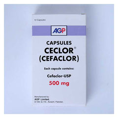 Ceclor Capsules 500Mg