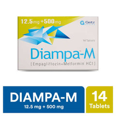 Diampa-M 12.5Mg+500Mg 14S