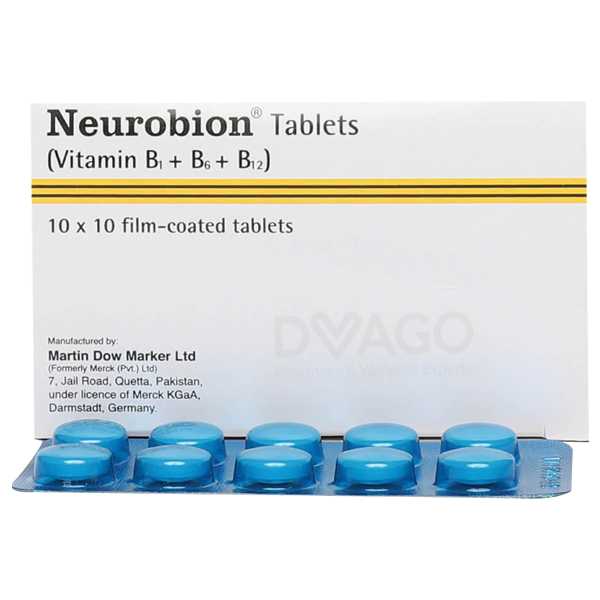 Neurobion Tablets 100S ( Pack Size 10 X 10S)