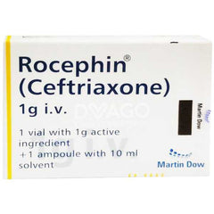 Rocephin Iv Injection 1Gm