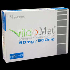 Vildomet Tablets 50/500Mg