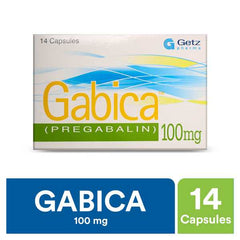 Gabica Capsules 100Mg