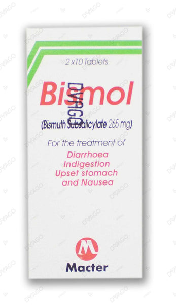 Bismol Tablets 265Mg 20S