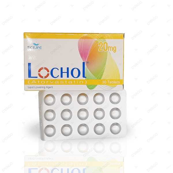 Lochol Tablets 20 Mg