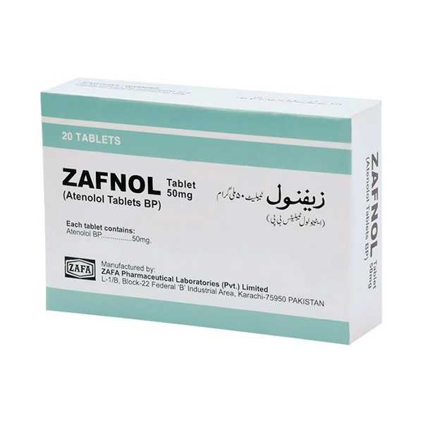 Zafnol Tablets 50Mg