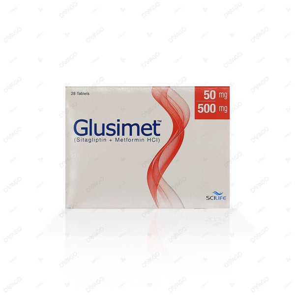 Glusimet Tablets 50/500 Mg