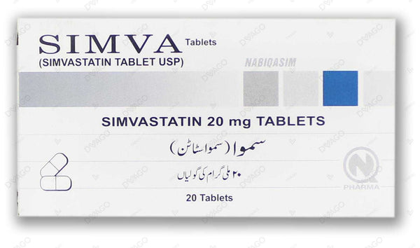 Simva Tablets 20Mg