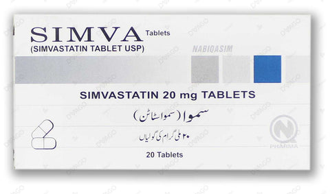 Simva Tablets 20Mg