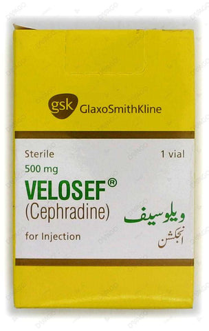 Velosef Injection 500Mg