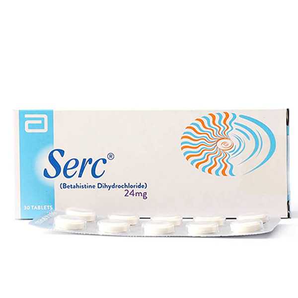 Serc Tablets 24Mg