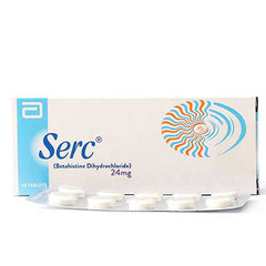 Serc Tablets 24Mg