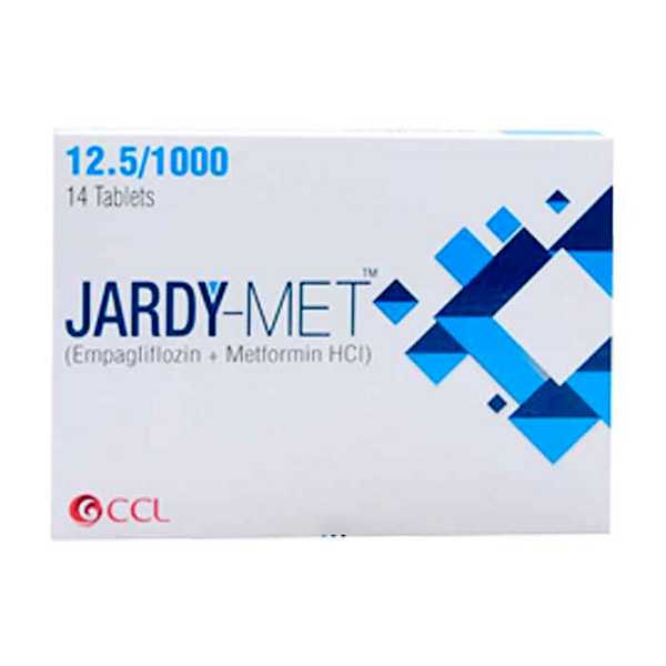 Jardy Met 12.5+1000Mg14 Tablets