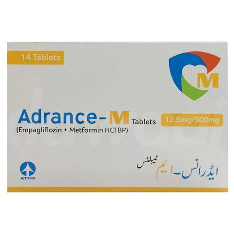 Adrance-M Tablets 12.5Mg/500Mg