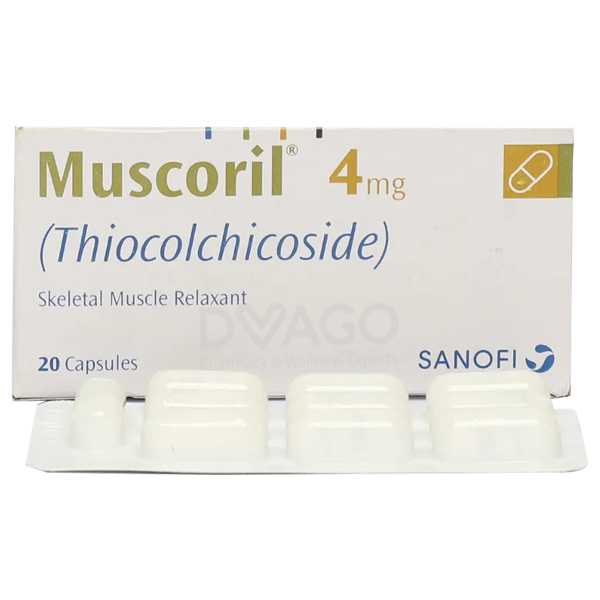 Muscoril Capsules 4Mg