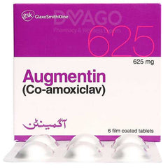 Augmentin Tablets 625Mg