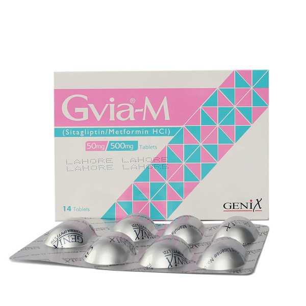 Gvia-M Tablets 50/500 Mg