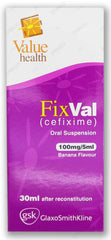 Fixval 30Ml Suspension 100Mg