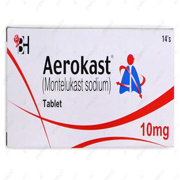 Aerokast Tablets 10Mg