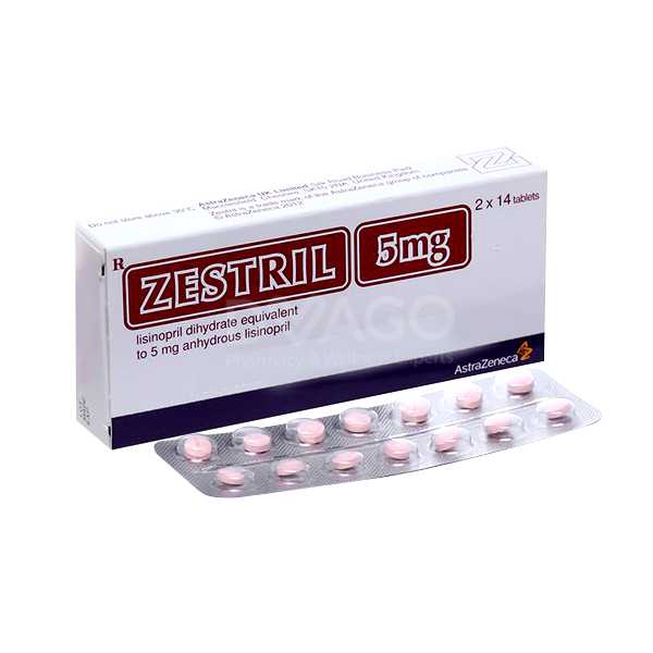 Zestril Tablets 5Mg