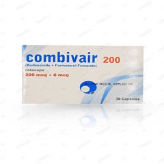 Combivair Rotacaps 200/6Mcg