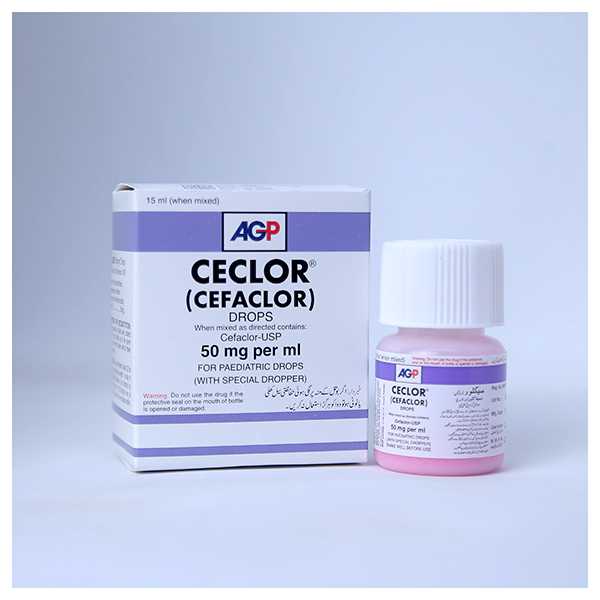 Ceclor 15Ml Drops 50Mg/Ml