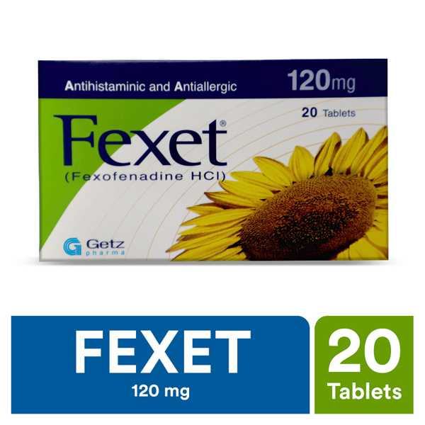 Fexet Tablets 120Mg