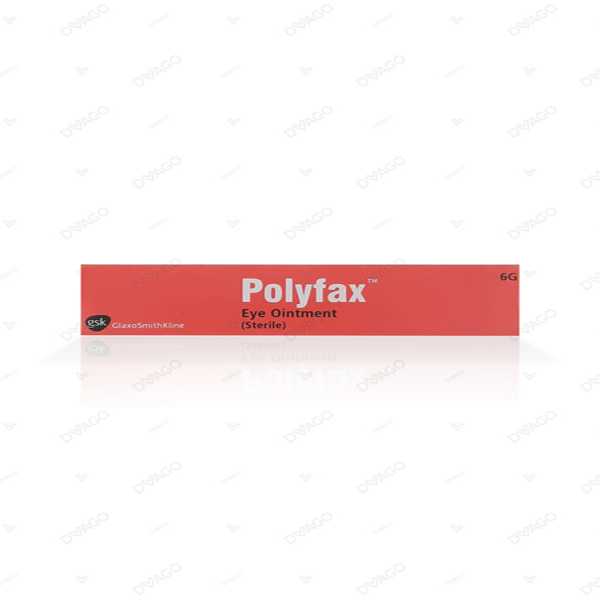 Polyfax Eye Ointment 6G hopepharmacy.pk